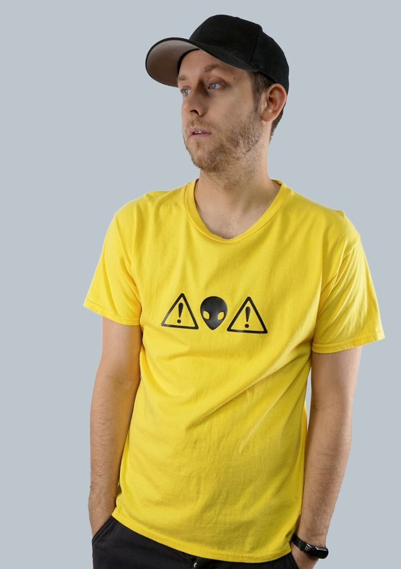 Alien Warning Graphic Tee - Men