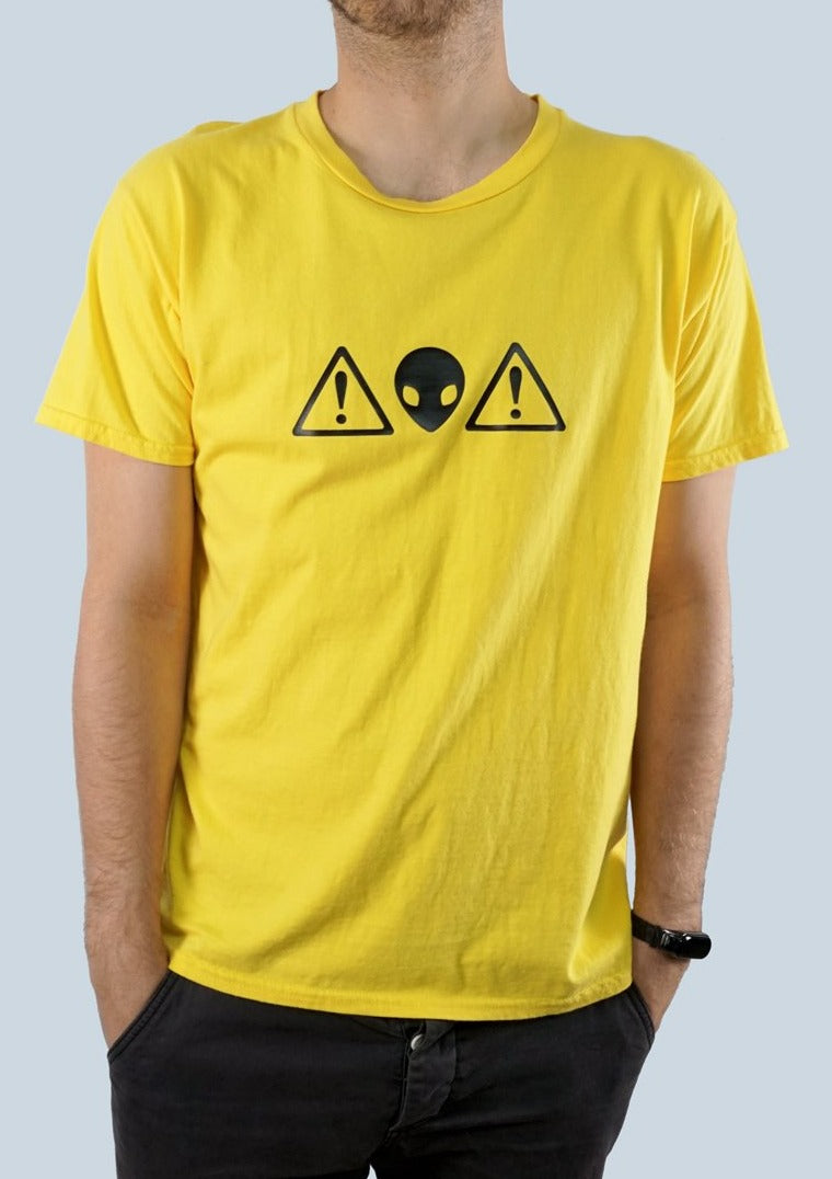 Alien Warning Graphic Tee - Men