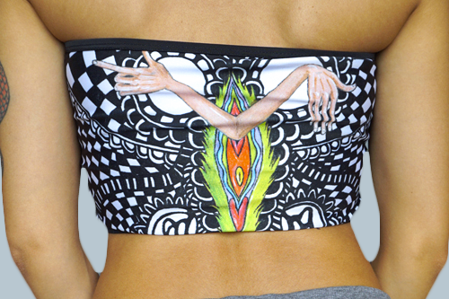 Psychedelic Femme - Bandeau Top