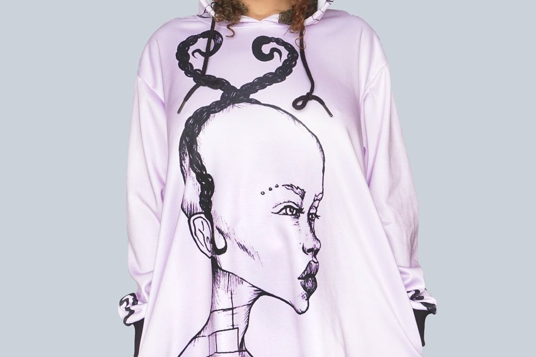 Lucid Dreamers - Oversized Hoodie Dress