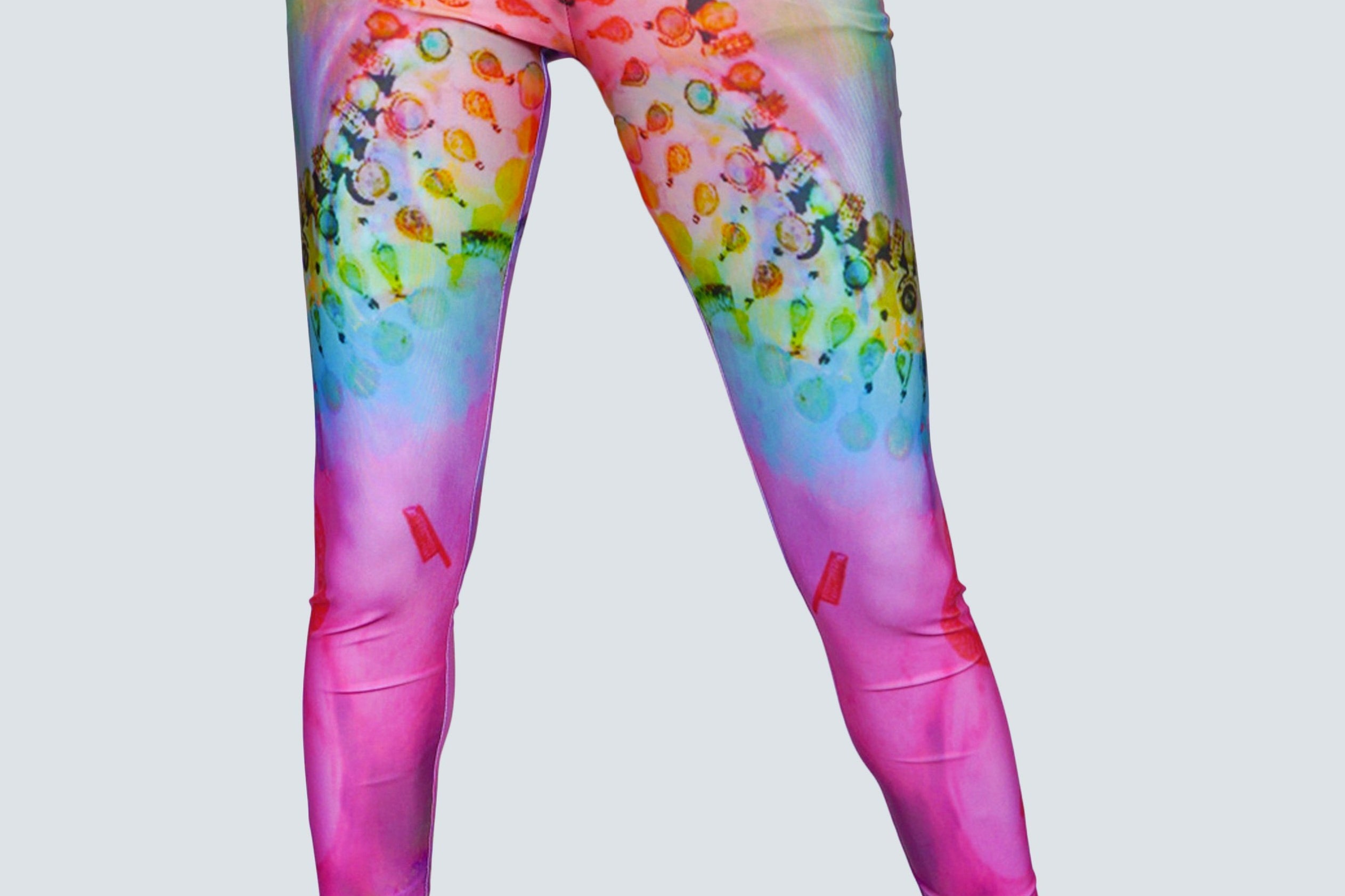 Egyptian Bliss - Rainbow Leggings - Front