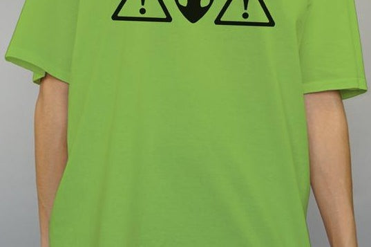 Alien Warning Graphic Tee