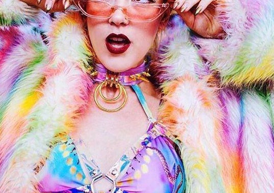 Egyptian Bliss - Rainbow Choker-Bikini @kleos_bubble